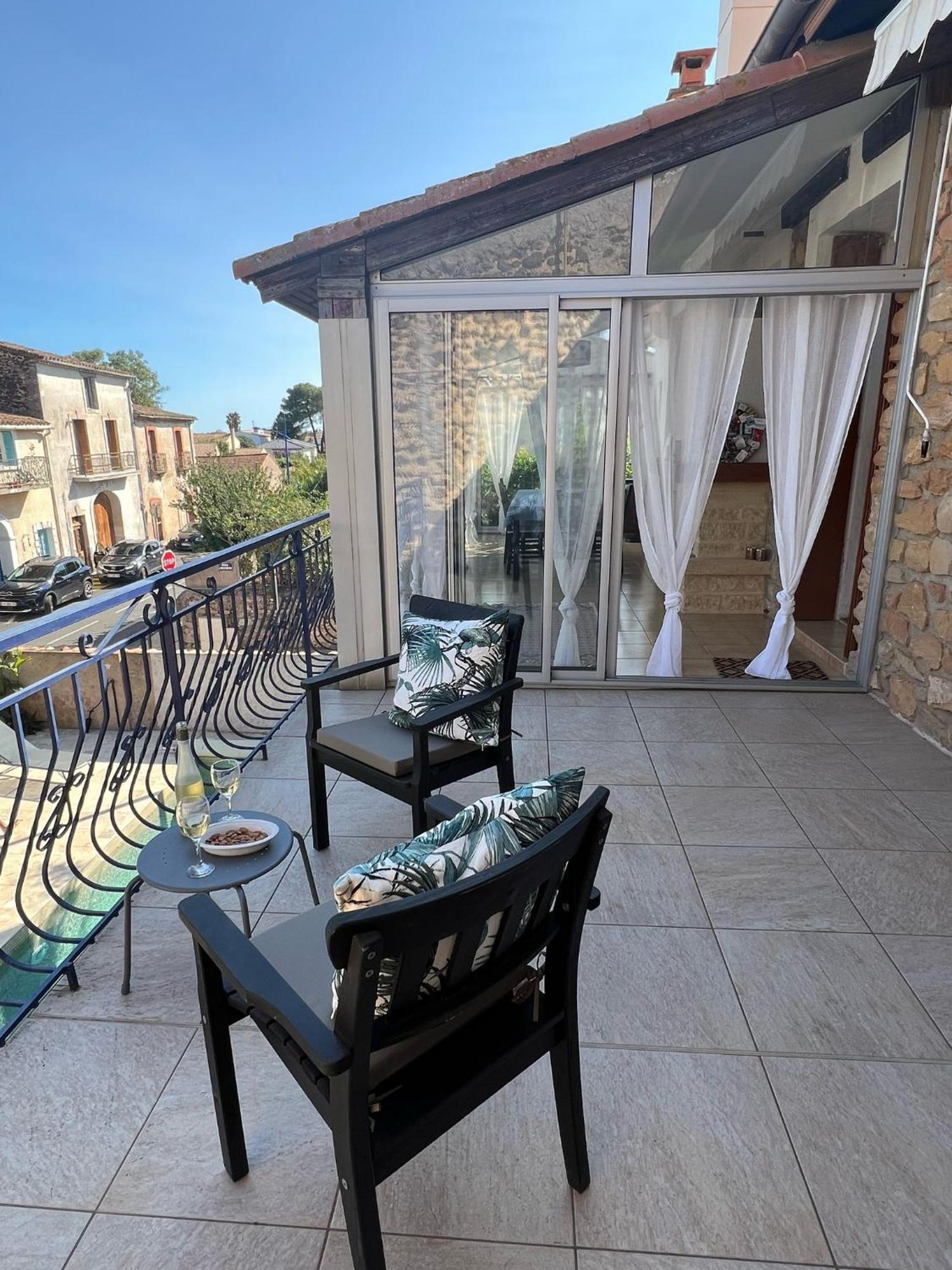 13 Rue Du Tour D'Enceinte Villa Pomérols Exteriör bild